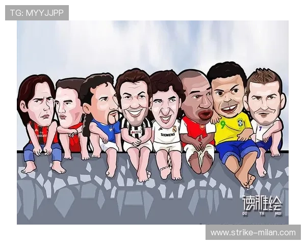 球星头像与足球元素融合创意绘画作品展现运动魅力与个性风采